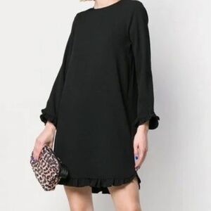 GANNI black clark dress, S,  G964